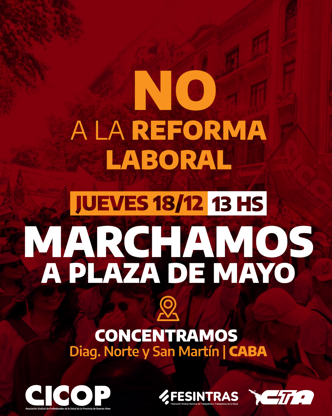 No a la Reforma Laboral