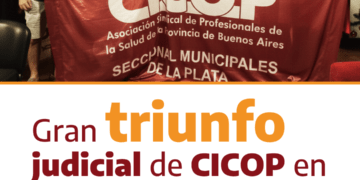Gran triunfo judicial de CICOP en La Plata