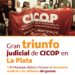 Gran triunfo judicial de CICOP en La Plata