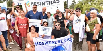 Jornada de Visibilización “24 Horas x Salarios Dignos” en el Hospital El Cruce