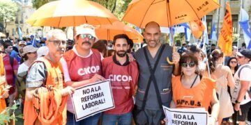 FESINTRAS y CICOP en Rosario contra la Reforma Laboral