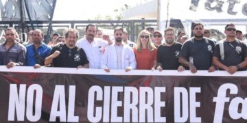 FESINTRAS y CICOP llevaron su apoyo a lxs trabajadorxs de FATE