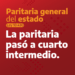 La paritaria estatal pasó a cuarto intermedio