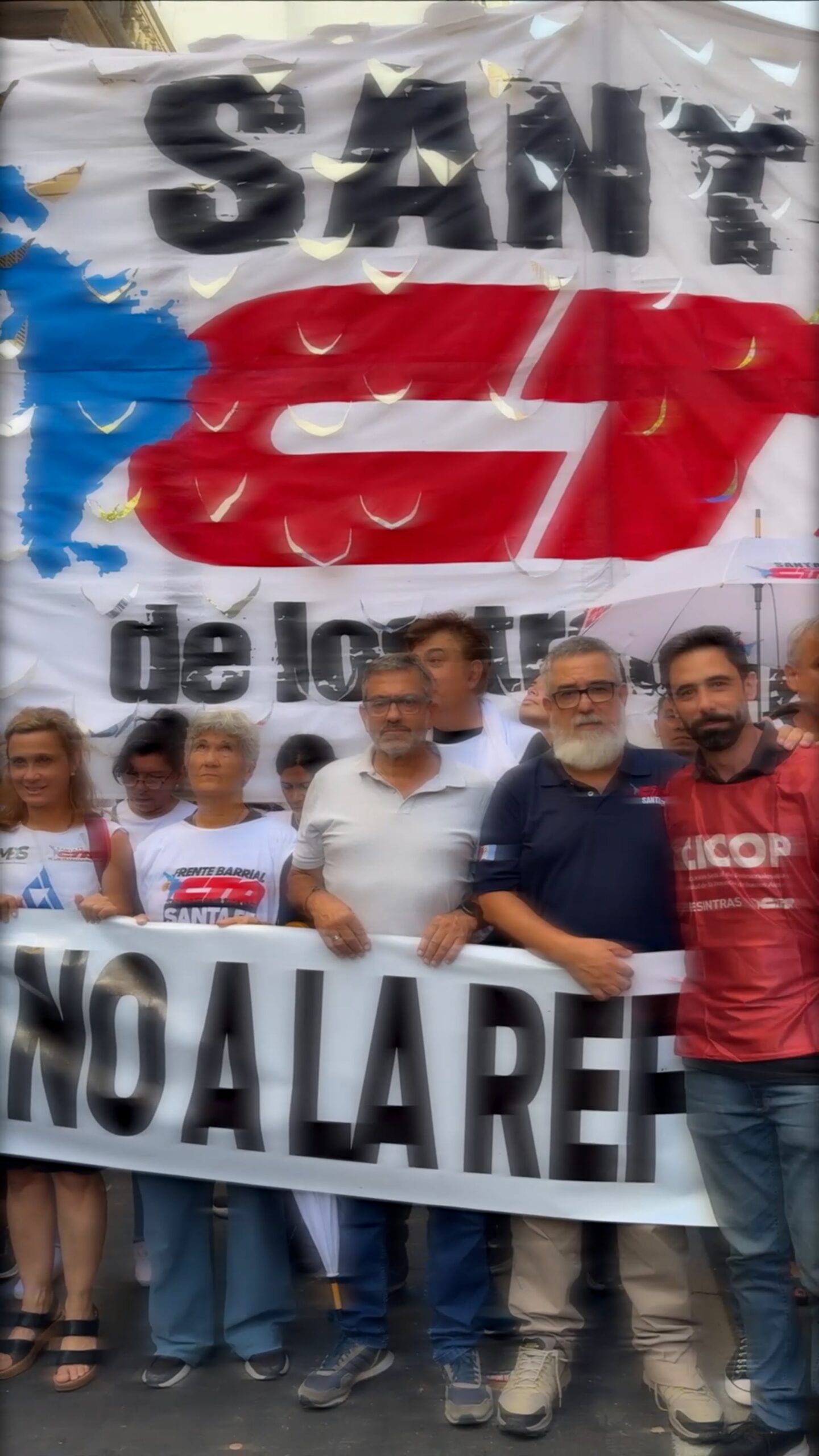 FESINTRAS y CICOP en Rosario contra la Reforma Laboral | 11.02 - CICOP