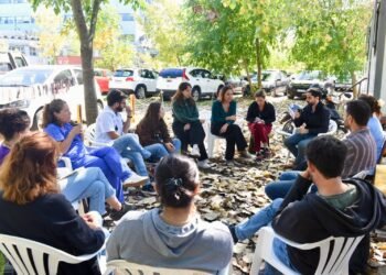 Reunión en el Hospital San Roque de Gonnet
