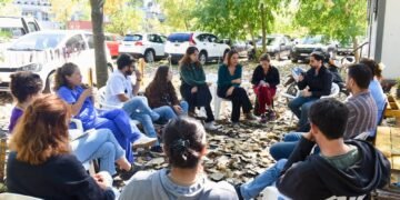 Reunión en el Hospital San Roque de Gonnet