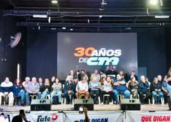 Celebramos 30 años de las CTA y el 1° de mayo 
