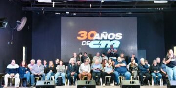 Celebramos 30 años de las CTA y el 1° de mayo