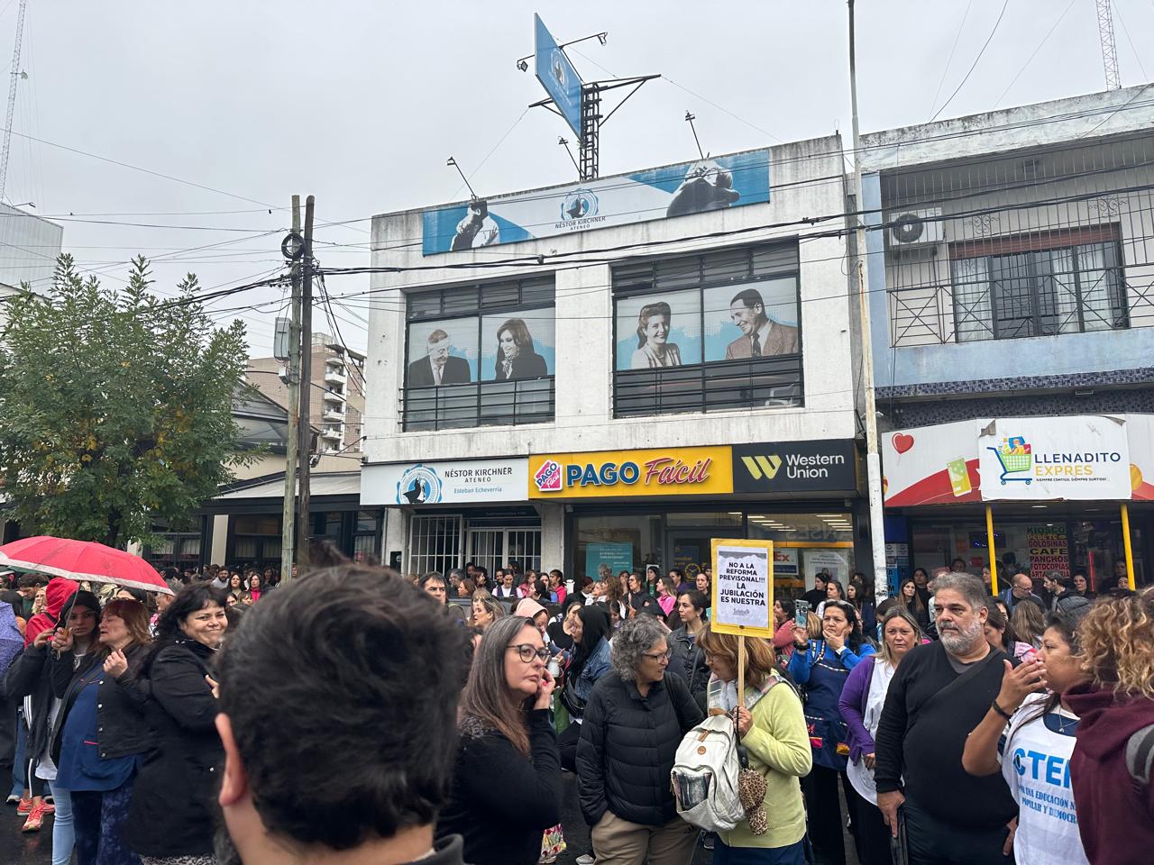 Sede Esteban EJornada en defensa del sistema previsional provincial (8)