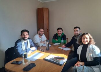 Encuentro de trabajo con la nueva Comisión Directiva de la Seccional El Dique