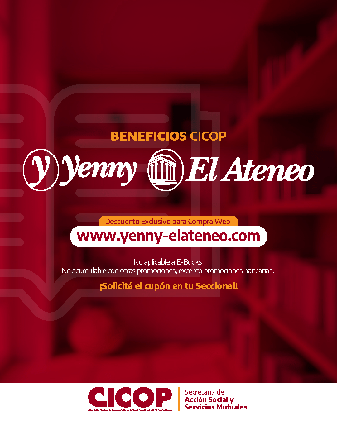 ¡Aprovechá un descuento exclusivo en Yenny - El Ateneo para tus compras online! ¡Aprovechá un descuento exclusivo en Yenny - El Ateneo para tus compras online!