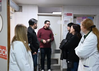 Recorrida por el Hospital Simplemente Evita