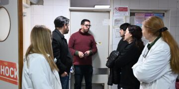 Recorrida por el Hospital Simplemente Evita