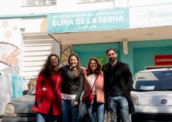 Visita al Hospital Elina de la Serna