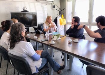 Reunión con la Dirección del Hospital Simplemente Evita