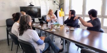 Reunión con la Dirección del Hospital Simplemente Evita